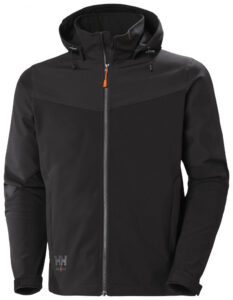 Softshell Helly Hansen XL OXFORD kapuutsiga must 74290_990-XL