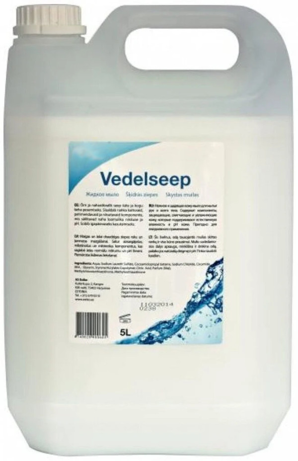 Vedelseep 5 l palsamiga 0F185