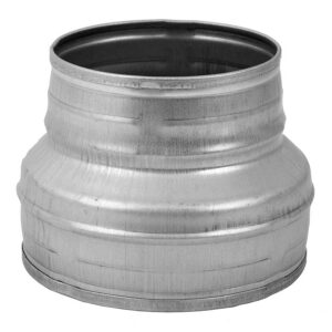 Üleminek metallist 160-125mm kummideta, pressitud RCL160-125