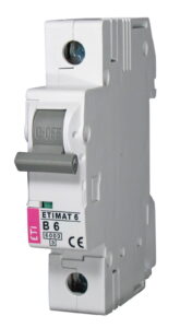 Kaitselüliti ABB C 6A 1F 1M 6kA 2CDS211001R0064