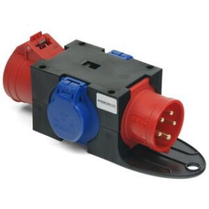 Adapter 400V 16A/16A+2X230V IP44 TN_8544