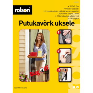Putukavõrk uksele 0,97x2,15m Rolson RL-60685