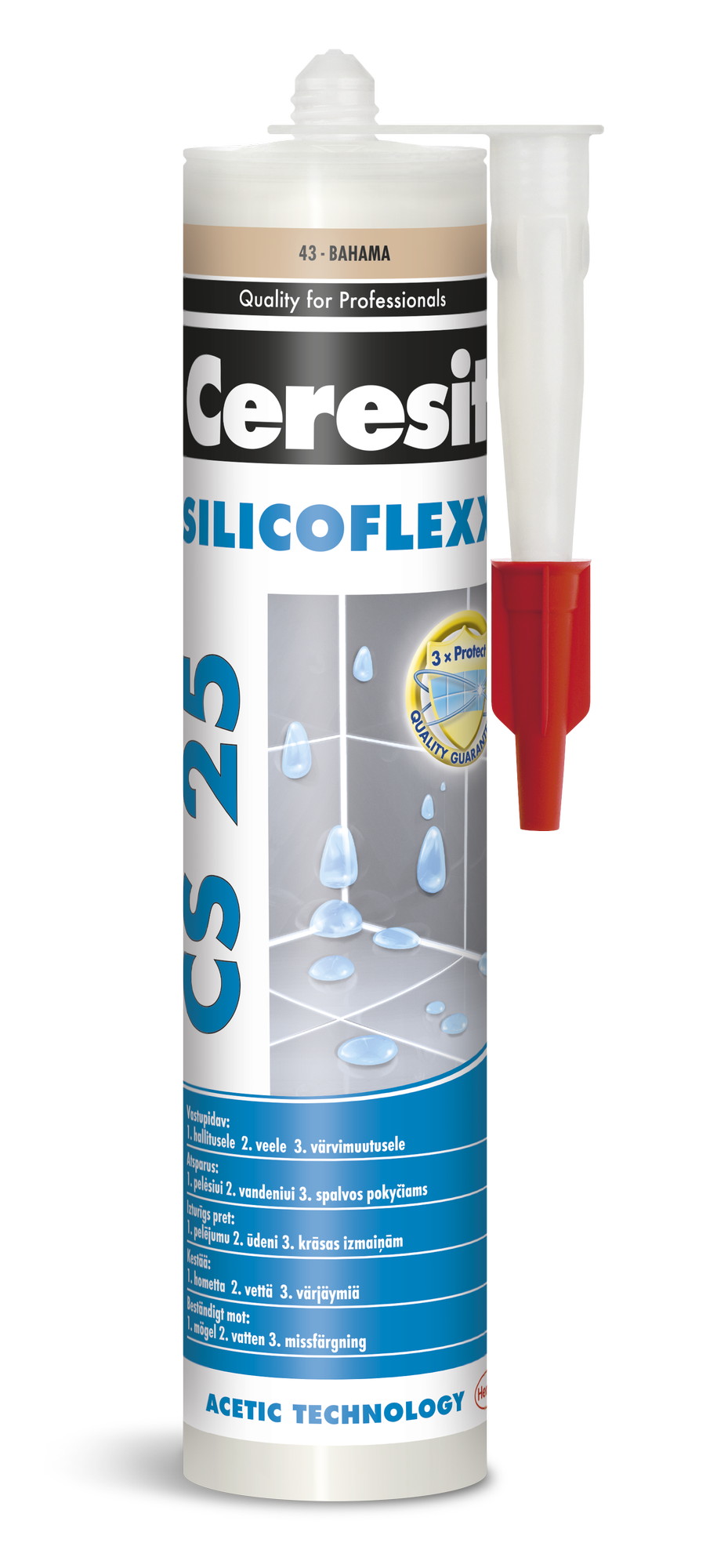 Silikon cs25 64 mint 280ml