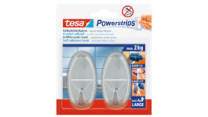 Nagi Tesa Large Oval Kroom 2tk/pk Powerstrips Hooks 58050-00012-20