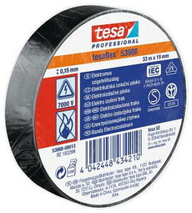 PVC isoleerteip must 33mx19mm 04163-00000-07 (5)
