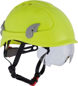 Kaitsekiiver prillidega CERVA ALPINWORKER HV kollane
