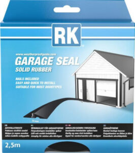 Tihend RK EPDM garaažiuksele must 2,5m 1120448