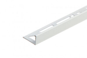 Plaadiliist 12,5mmx2,5m valge L-alumiinium 404561