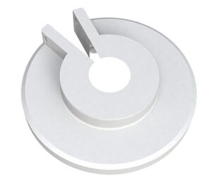 Rosett "Export" 10mm valge 72232
