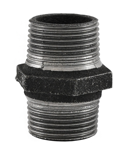 Kaksiknippel 1¼" must 2124090