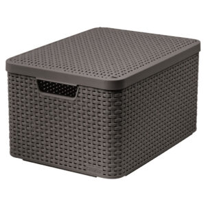 Kast kaanega Style L 30l, hall 205863