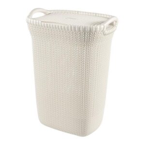 Pesukast KUDUM 57l valge 228391