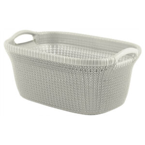 Pesukorv Kudum 40l, valge 228393