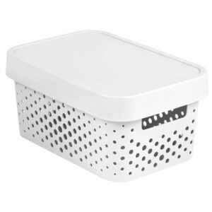 Kast kaanega Infinity 4,5l , valge 229162