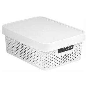 Kast kaanega Infinity 11l, valge 229167