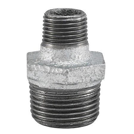 Kaksiknippel-üleminek 2"x1" Zn 45071