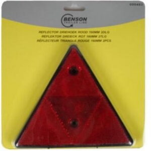 Helkur punane kolmnurk 155mm 2tk/pk IB_000483