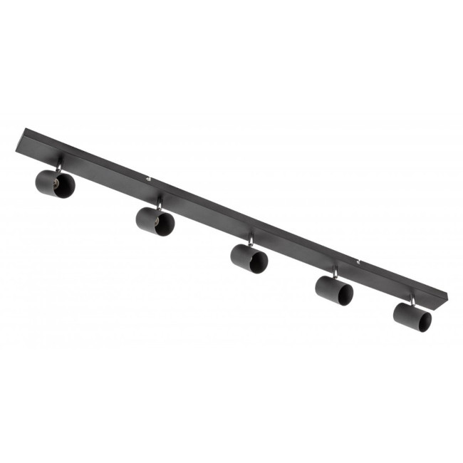 Kohtvalgusti VENETO 5XGU10 suunatav, must, max 20W GTVOS-VEN20W05-10