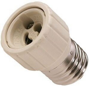 Pirnipesa adapter E27GU10 8587P