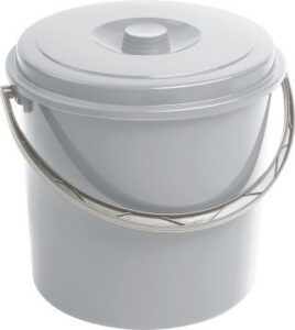 Ämber kaanega 10L kivi 241752