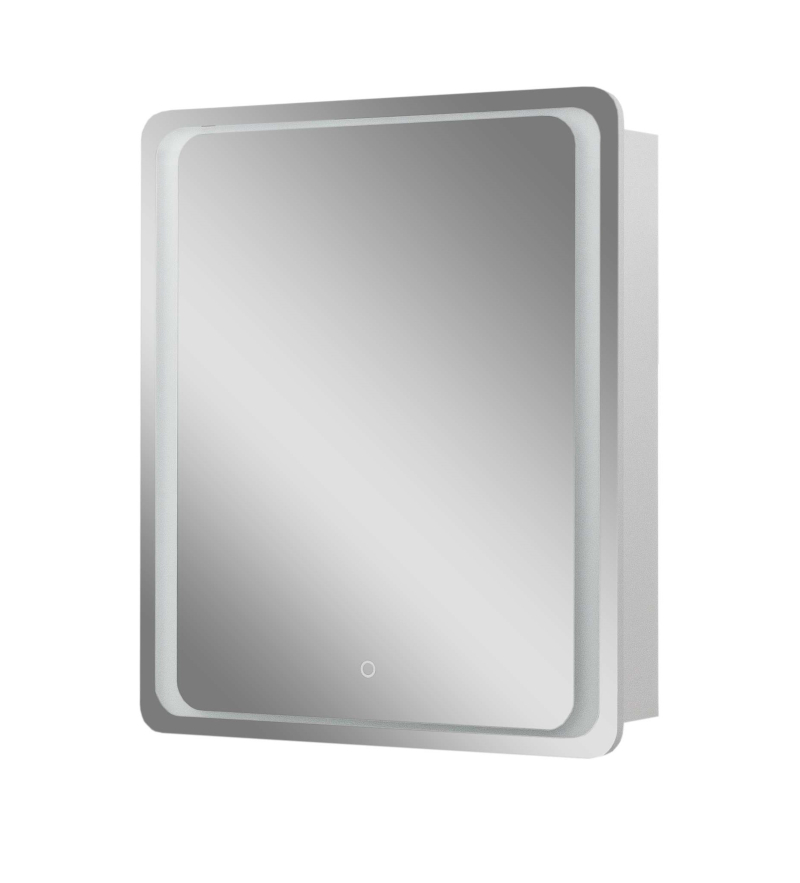 Peegelkapp Vento 60X70 LED-valgustusega 474128