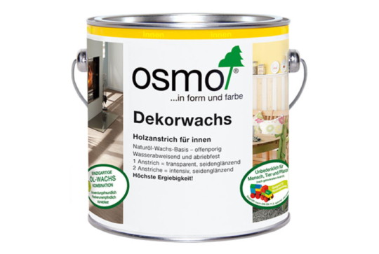 Õlivaha OSMO läbipaistev 3111 0,375l valge
