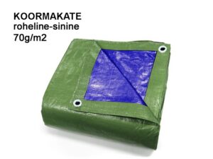 Koormakate roheline 70g/m² 8x12m F61082