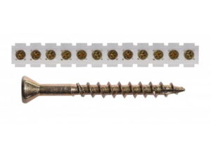 Plaadikruvi lindil 55mm kollane ZN 1000tk 80-K5642055