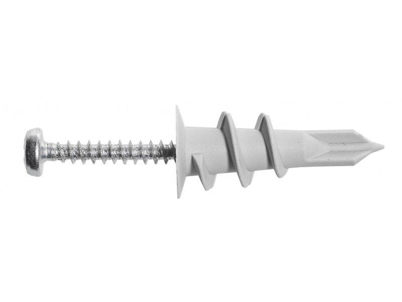 Kipsitüübel nailon+kruvi 100tk 80-K8024