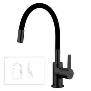 Köögisegisti Vento Cucina Flexy 2 must KN101BL 3523993