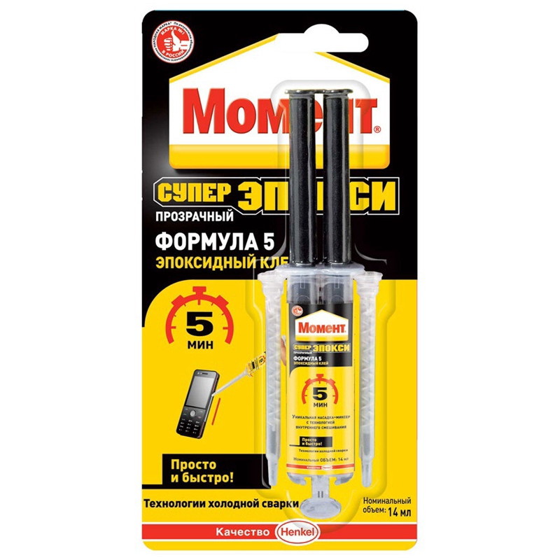 Liim MOMENT INSTANT MIX 5min 11ml 502418326