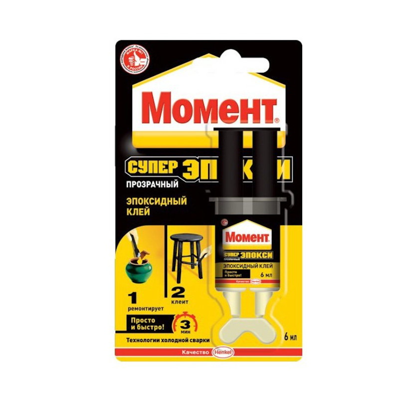 Epoksiidliim Moment Universal 5min 6ml 502418312