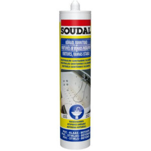 Soudal sanitaarsilikoon neutraalne valge 280ml 117361