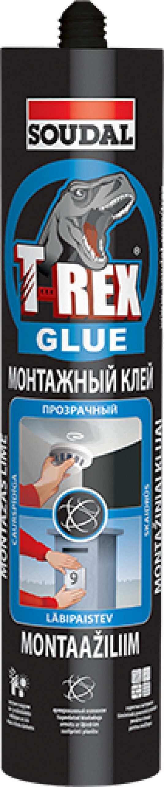 T-REX läbipaistev WB blue 310g 127169