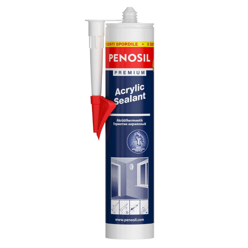 Penosil Premium Acrylic Sealant valge 280ml H4555 (36)