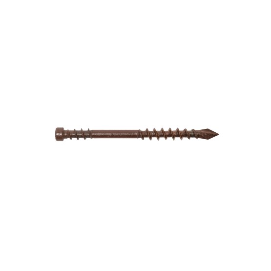 Terrassikruvi rakisele 4,8x60 pruun C4 250tk/pk 80-K29RN48060P