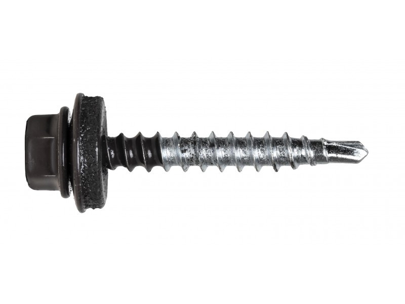 Katusekruvi 4,8x35 puur RR32 25tk pruun 80-B70RR3248035