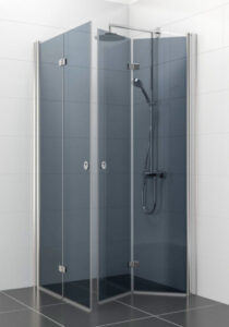 Dušisein volditav 800x1950mm hall klaas TASS800H