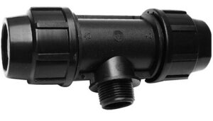 Kolmik 25x¾vkx25 PEM-toru 402261