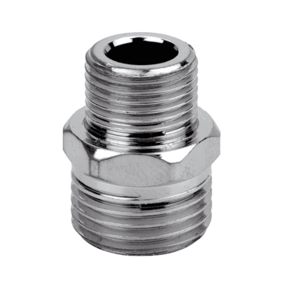 Ahenev nippel 3/8vkx½vk Cr 0921001