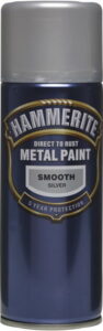 Aerosoolvärv Hammerite 0,4L hõbe Smooth 500213018