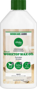 Õlivaha WOODCARE GUIDE Natural Worktop Wax Oil 250ml valge 1102499