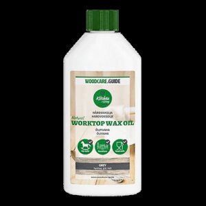 Õlivaha WOODCARE GUIDE Natural Worktop Wax Oil 250ml hall 1102529