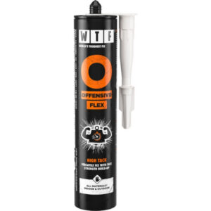 Montaažiliim WTF O OFFENSIVE FLEX WHITE 290ML valge 1230307