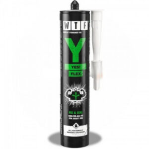 Liimhermeetik WTF Y YES FLEX WHITE 310ML valge 1230406