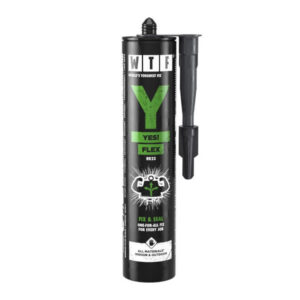 Liimhermeetik WTF Y YES FLEX DARK GREY 310ML RR23 tumehall 1230420