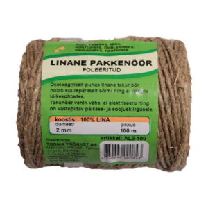 Pakkenöör 2mm/100m lina 18-AL2/100
