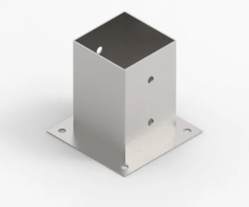 Postijalg 100x100 L150mm alusplaadiga B tüüp 73805