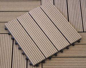 Terrassiplaat WPC Mocca 22x300x300 11tk/pk ST02SH1C03