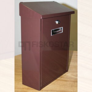 Postkast 270X400X116mm pruun RAL8017